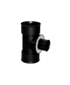 Te 90° Ø 300/200 en PP avec joints (pour regard) - LEWT-TE DN 300/200 [- Géoventilation / Puits canadien - Helios]