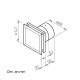 MiniVent M1/100 [- Aérateur axial permanent - Ventilation mécanique permanent - Helios]