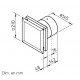 MiniVent M1/150 [- Aérateur axial silencieux - Ventilation mécanique permanent - Helios]