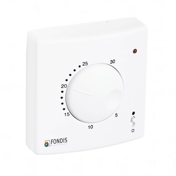 Thermostat programmable digital filaire ou ondes radio