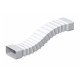 Tube rectangulaire souple - TFR [- conduits PVC de Ventilation - Unelvent]