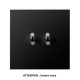 Noir Mat [- Epure - Interrupteurs et prises électriques Art Collection - Arnould]