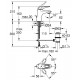 EUROSTYLE - Mitigeur monocommande 1/2" lavabo [- Robinetterie salle de bains - GROHE]