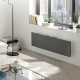 ONIRIS Gris Etoilé - Plinthe [- Radiateur Inertie Aluminium - Atlantic]