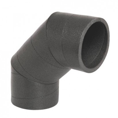 Coude 90° polyéthylène isolé Ø 125, 160, 180 et 200 mm [- Conduits PE Calogaine Pro - ALDES]