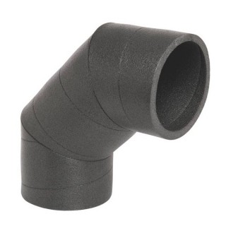 Coude 90° polyéthylène isolé Ø 125, 160, 180 et 200 mm [- Conduits PE Calogaine Pro - ALDES]