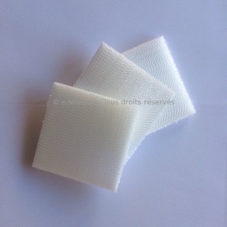 3 filtres pour Bouche d'insufflation Design Ø 100 mm (DLVZ 100) [- Bouches Réseau RenoPipe - Helios]
