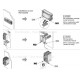 Moto-ventilateur MV250-HE micro-watt - Hygroréglable [- VMC Double flux - Aldès]