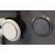 Bouche extraction et insufflation métallique ZSX blanche Ø 125 mm [- Bouches VMC fixes - Zehnder]