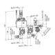 Module hydraulique et régulation - SEWT-H [- Puits canadien à eau glycolée - Helios]