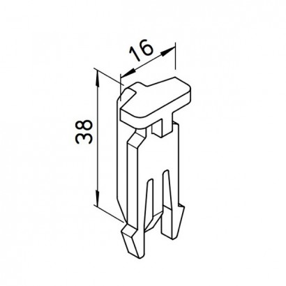 Clips démontables pour raccords (lot de 10 pièces) [- FRS-FK - Réseau FlexPipe - Helios]