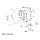 InlineVent RR Ø 100, 125, 160, 200, 250 et 315 mm [- Ventilateurs centrifuges pour gaines - HELIOS]