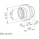 InlineVent RRK Ø 100, 125, 160, 200, 250 et 315 mm [- Ventilateurs centrifuges pour gaines - HELIOS]