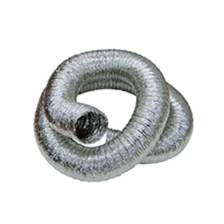 Conduit souple aluminium type T ALU - Ø 80 et 125 mm - 6 mètres [- Réseau VMC - Atlantic]