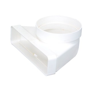 Coude mixte vertical [- conduits PVC de Ventilation - Atlantic]