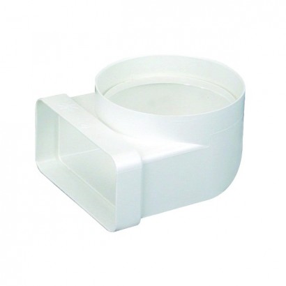 Coude mixte vertical [- conduits PVC de Ventilation - Atlantic]