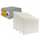 Filtres pour VMC NEODF, NEODF SRI, DF Radio et DF MR (lot de 2 filtres) [- accessoire VMC double flux - Atlantic et Sauter]