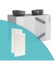 Filtres pour VMC Duocosy HR et HR HY (jeu de 2 filtres M5) [- accessoire VMC double flux - Atlantic]