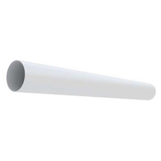 Tubes circulaires Ø 125 mm - Lot de 4 longueurs de 3 m [- conduits PVC de Ventilation - Atlantic]