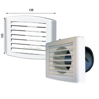 Bouche d'insufflation - TPM - Ø 80 mm [- bouches VMC double-flux - S&P]