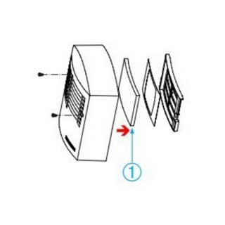 Filtres de rechange MONO (x5) [- Filtration VMC simple flux autoréglable - Aldes]