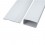 Tube rectangulaire plat - longueur 1,50 m [- conduits PVC de Ventilation - Atlantic]