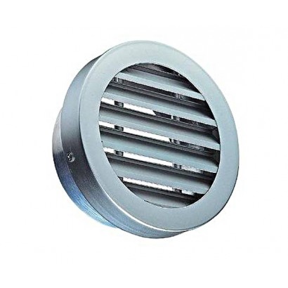 Grille série AR 637 Aluminium - Ø 125 à 315 mm [- Sortie d'air murale VMC - Aldes]