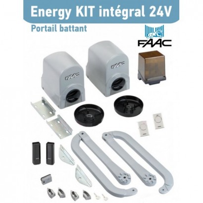 ENERGY KIT INTEGRAL 24V (FAAC 391) [ - Automatisme portails à battants - 104575144 - FAAC]
