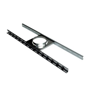 Support plancher Therminox TZ - SP [- conduits isolés intérieurs - Poujoulat]