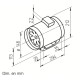 MultiVent MV Ø 100, 125, 150, 160, 200 et 250 mm [- Ventilateurs centrifuges pour gaines circulaires - HELIOS]