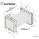 Ecovent Verso - Unité de ventilation [- KWL EC 45-160 - VMC double flux encastrable avec technologie EC - Helios]