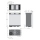 ComfoKit Zehnder version LongFlow pour ComfoAir 180 (avec dégivrage intégré) [- VMC double flux Haut rendement - Zehnder]