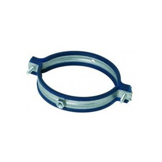 Collier support de conduit galva anti-vibratile - Ø 80 à 800 mm [- SGI - accessoires galvanisés VMC - Atlantic]