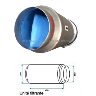 Unité filtrante G3 - Ø 150 ou 160 [- Filtration Ventilation - Aldes]
