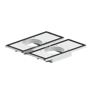 Kit de montage pour 2 comfowell 320, 420 ou 520 sur ComfoAir Q 350 [- Commande VMC double flux Haut rendement - ZEHNDER]