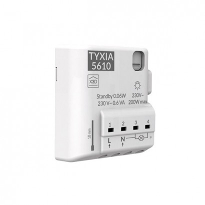 TYXIA 5610 [- Récepteur sans fil pour éclairage connecté ou interrupteur connecté - Delta Dore]