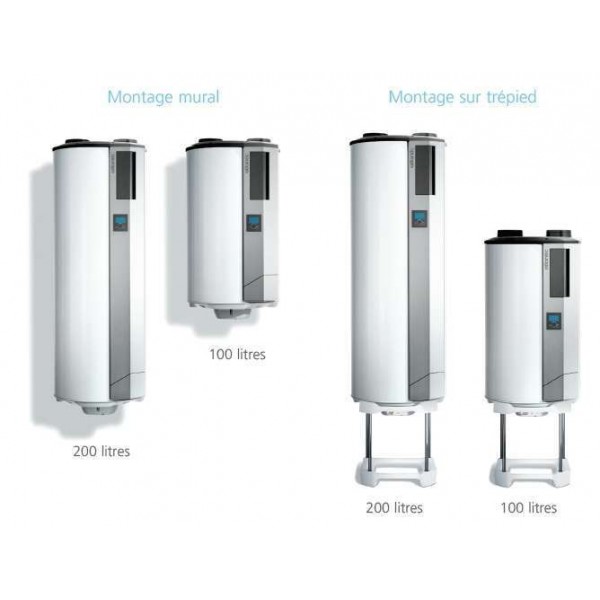 AQUACOSY AV - 100 et 200 litres [- chauffe-eau thermodynamique VMC -  Atlantic]