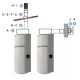 Accessoires AEROMAX 6 Mural avec gainage ventouse [- accessoire chauffe-eau électrique - Thermor]
