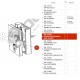 Platine électronique avec clavier pour VMC DUOLIX (412124 ou 411010) [- pièce détachée VMC - Atlantic - Ni repris ni échangé]