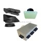 Kit accessoires DOMEO avec plénums [- réseau VMC PEHD - Serie PLUGGIT - S&P]