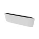 DIVALI Plinthe - Blanc Carat [- Radiateur Inertie Fonte - Atlantic]