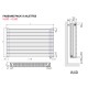 FASSANE PACK Horizontal double à ailettes VLXD [- Radiateur Chauffage Central - ACOVA]