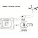 Pack Vort Prometeo HR 400 PLUS + kit accessoires (Radio + By-Pass automatique) [- VMC Double flux haut rendement - Vortice]