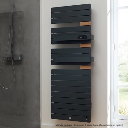 ALLURE 4 Classique avec soufflant - COULEUR - Mât à droite [- Sèche-serviettes électrique soufflant - Thermor]