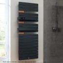 ALLURE 4 Classique avec soufflant - COULEUR - Mât à gauche [- Sèche-serviettes électrique soufflant - Thermor]