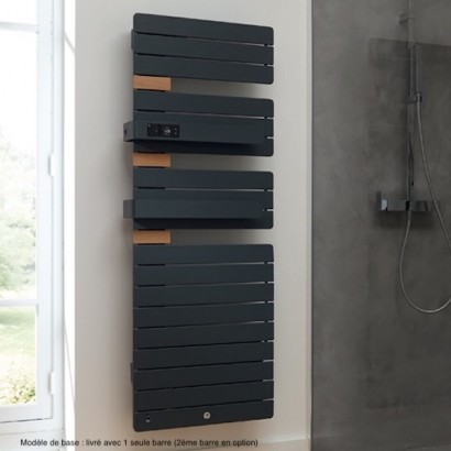 ALLURE 4 Classique avec soufflant - COULEUR - Mât à gauche [- Sèche-serviettes électrique soufflant - Thermor]