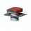 Chapeau de toiture métallique - Finition TUILE - Ø 125, 150, 160 ou 200 mm [- Sortie toiture VMC - Zehnder]
