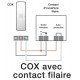 COX / COBX [- Détecteurs Radio pour ouvertures (portes, fenêtres...) - Delta Dore]