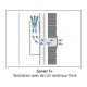 SONAIR V2 F+ avec filtre G4 (100 % air neuf - Filtration G4) [- VMC Simple flux par insufflation - BRINK]