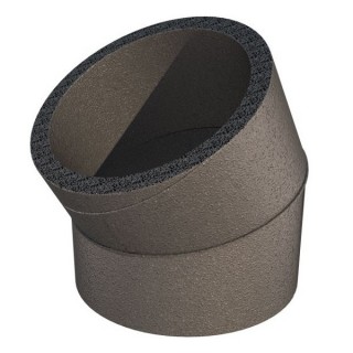 Coude 30° calorifugé - Ø 125, 160, 180 ou 200 mm - Air Excellent System [- accessoire VMC double flux - Brink]